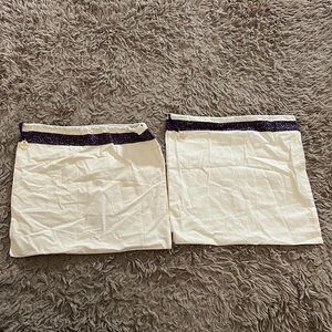 Tory Burch Dust Bag Cream With Metal Logo